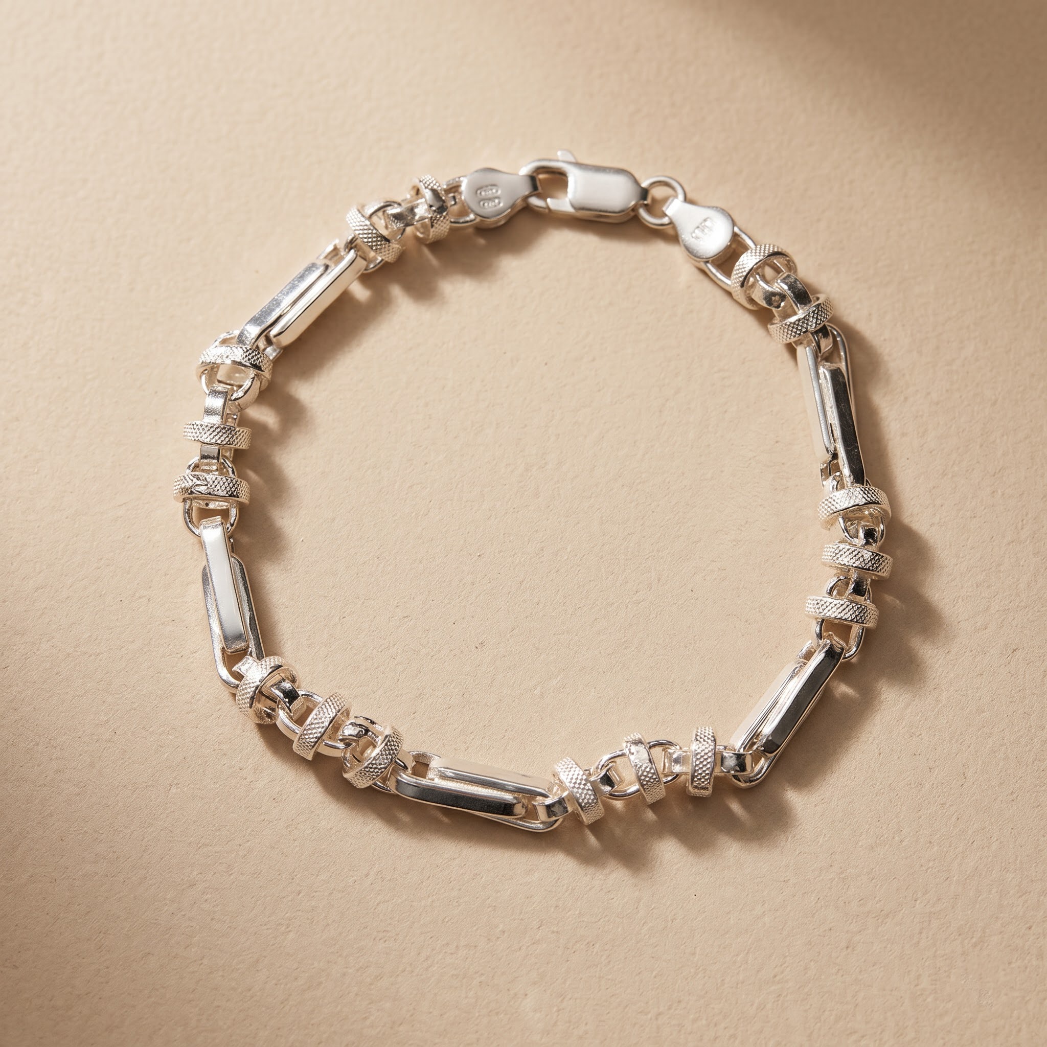 Bar & Bead Link Bracelet — view 1 of 4