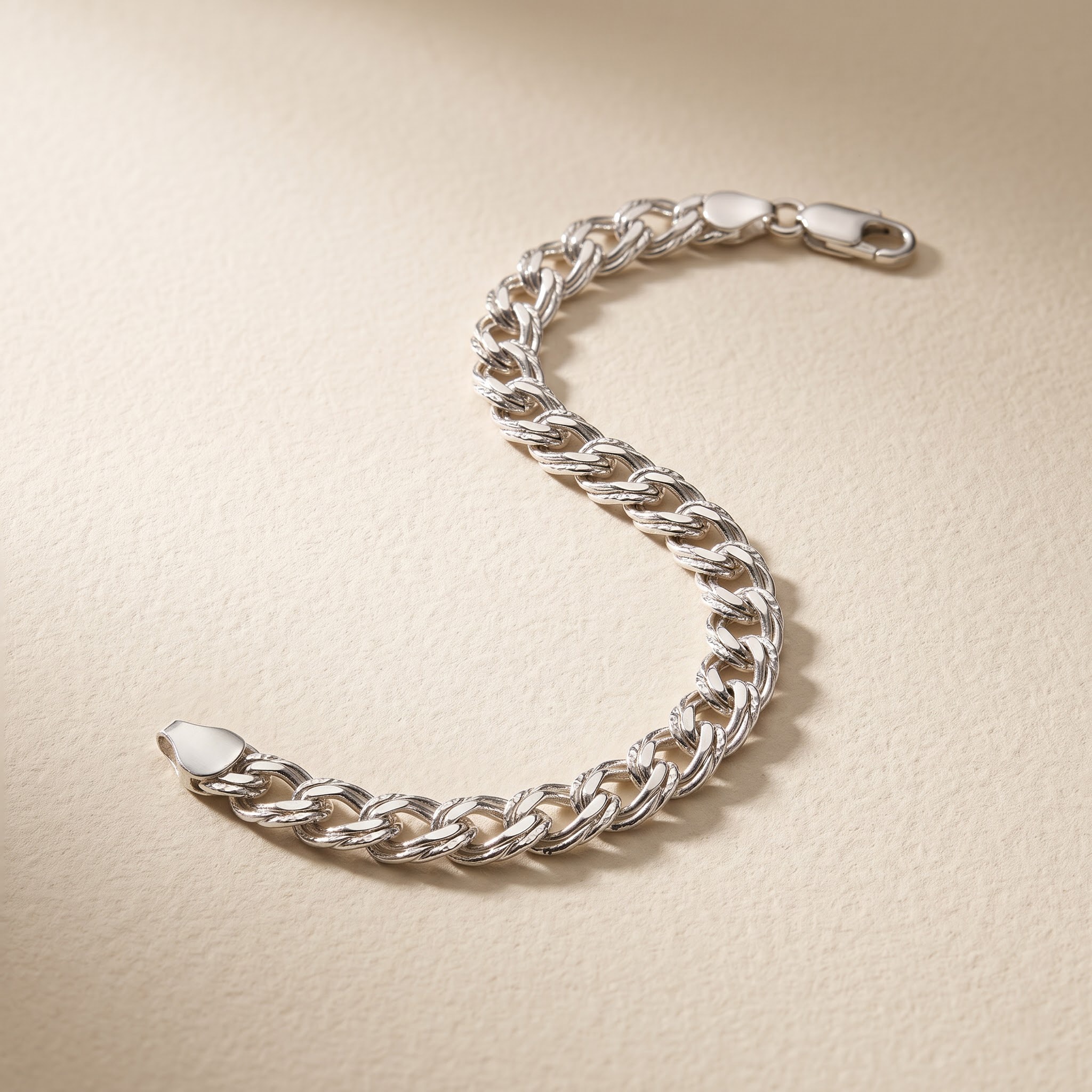 Double Curb Chain Bracelet — view 1 of 3