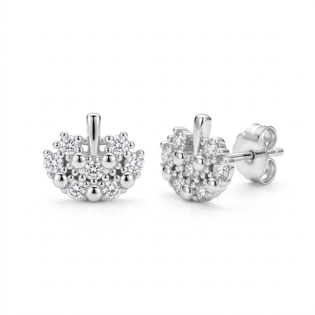 Fan Cluster Stud Earrings — view 1 of 4
