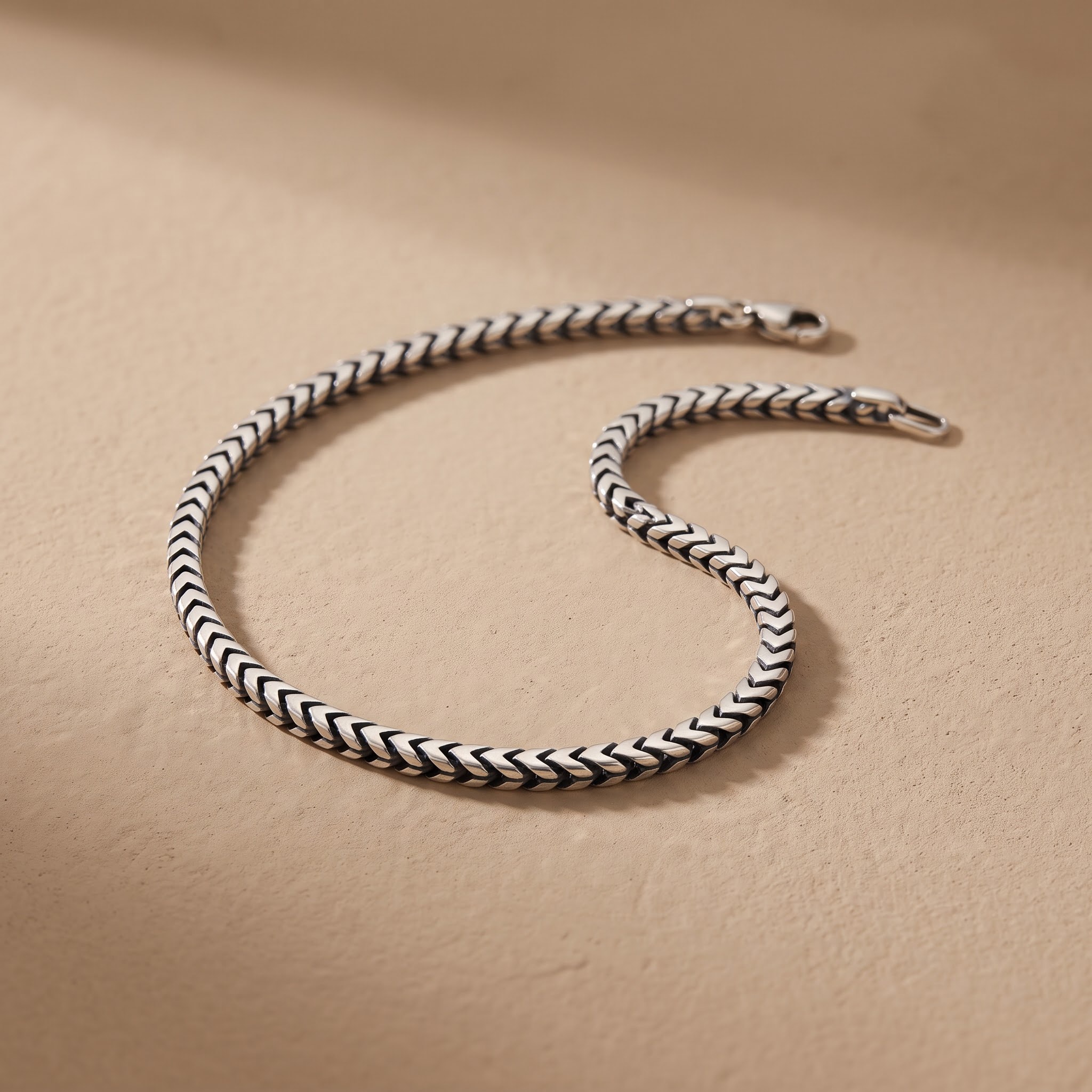 Oxidised Foxtail Bracelet — view 1 of 3